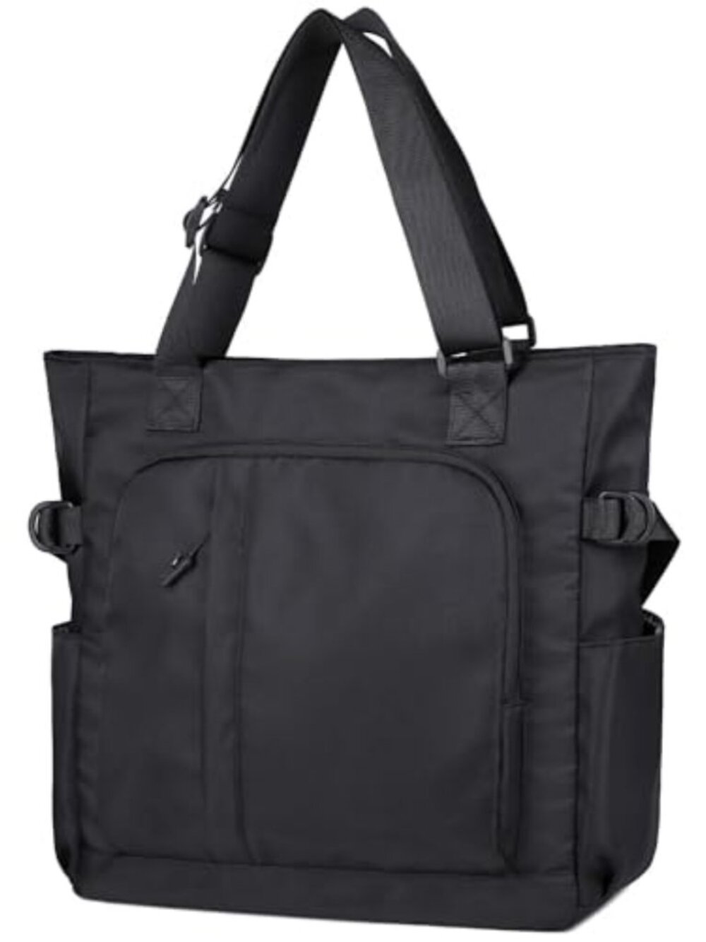 Waterproof Nylon Tote Bag Multi Pocket Laptop Work Shoulder Bag
